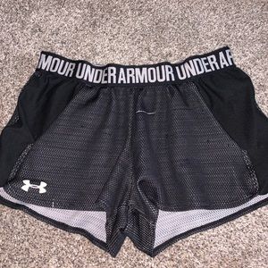Black under armor shorts